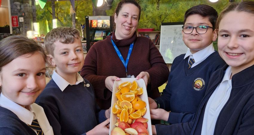 Pupils’ commitment to healthy habits recognised with award